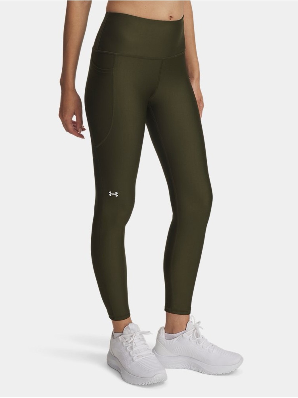 Under Armour Women’s High-Waist Olive Green Leggings
